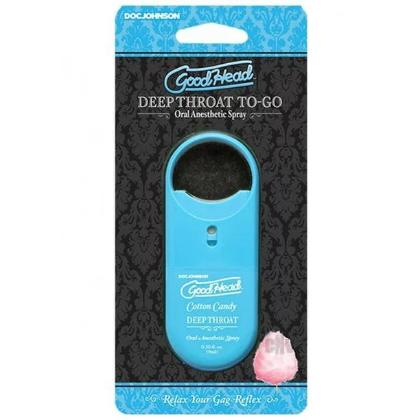 Goodhead Deep Throat To-Go Desensitizing Oral Spray 0.33 oz - Choose Flavor