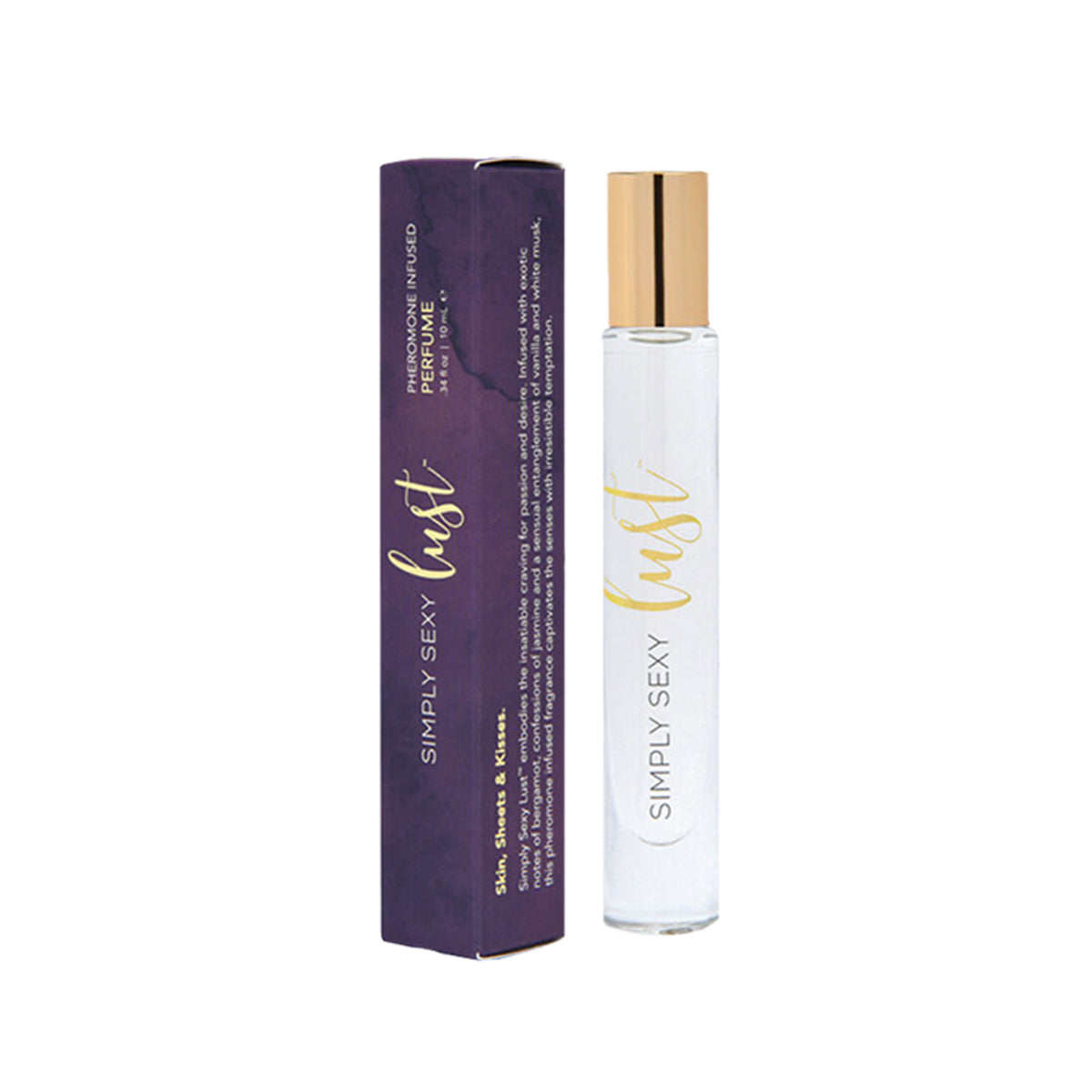 SIMPLY SEXY LUST PHEROMONE INFUSED PERFUME .34 FL OZ (10 ML)