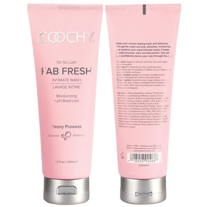 Coochy Fab Fresh Feminine Wash 7.2 Oz Peony Prowess