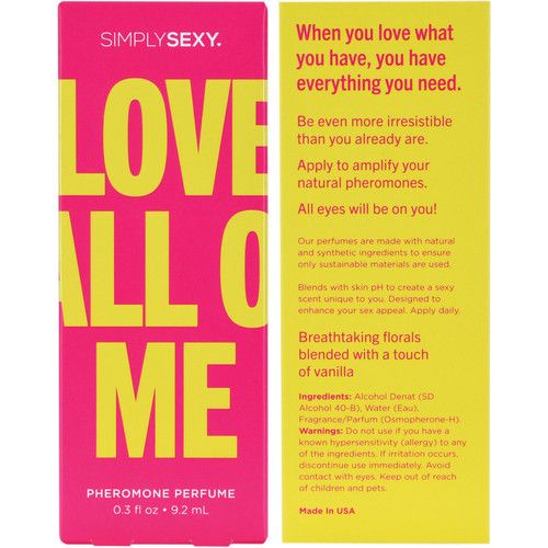 Simply Sexy Pheromone Perfume 4 Different Scents - Forget Me, Yours Truly, Love All Of Me, Lets Lock Lips, Lazy Sunday