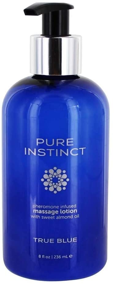 Pure Instinct Pheromone Massage Lotion True Blue
