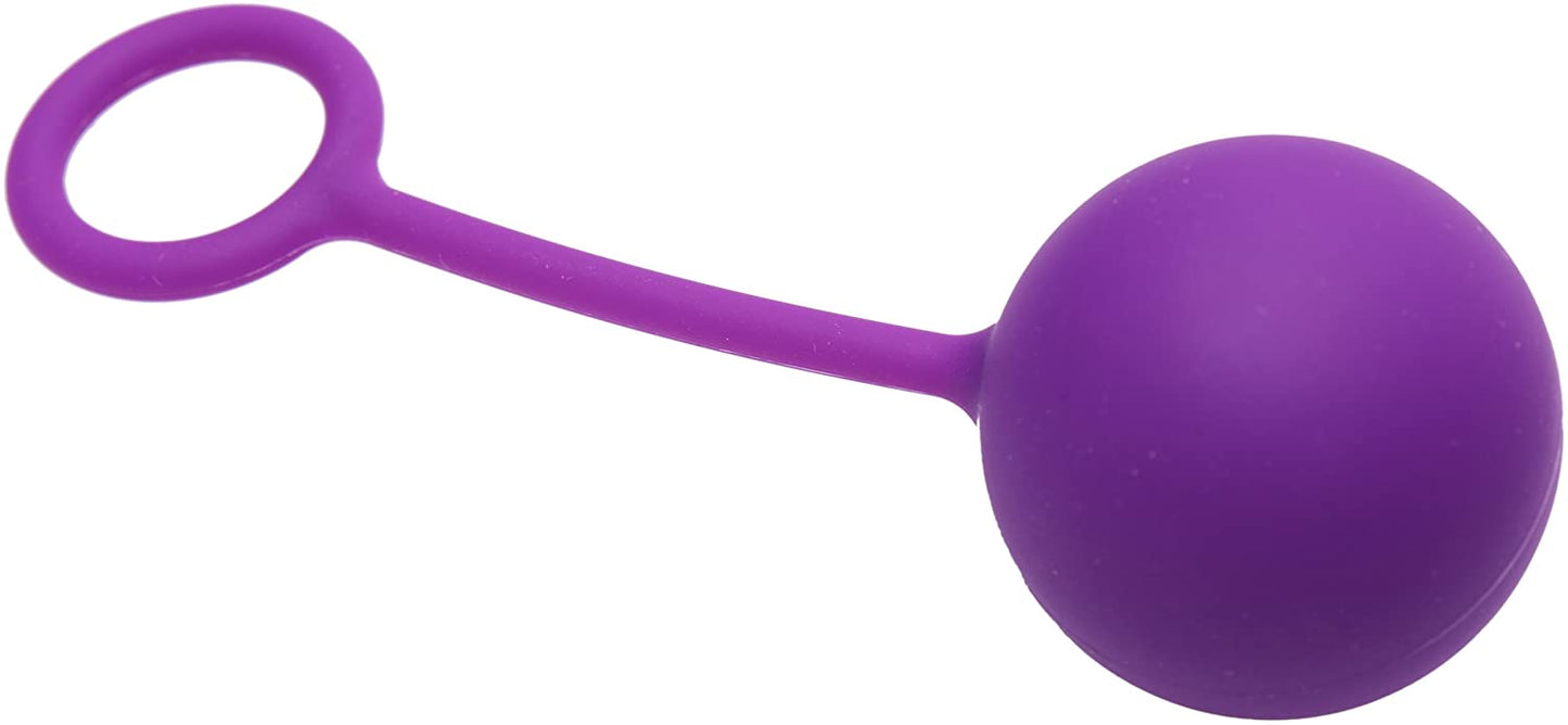 Greygasms Solo Benwa Kegel Silicone Ball, Purple